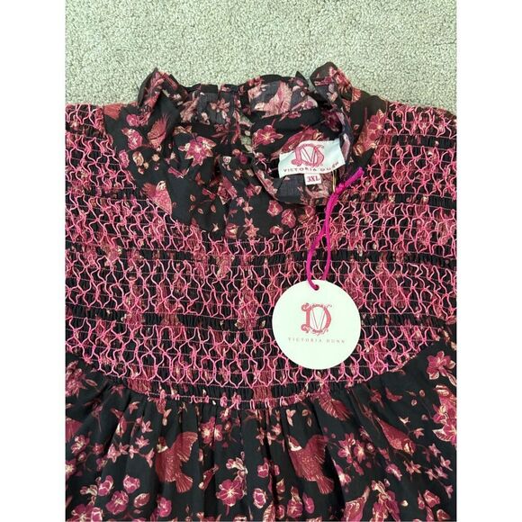 NWT Victoria Dunn smocked blouse 3x , $128 E14 - Picture 2 of 7